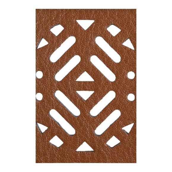 Vince Camuto Geometric Perforated Belt - Picture 2 of 4